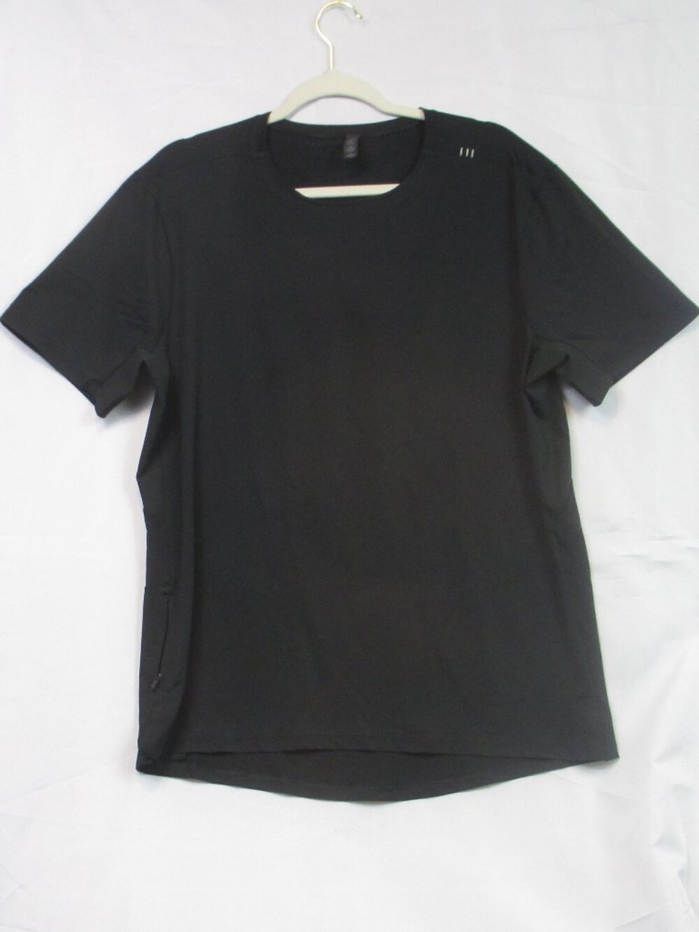 Lululemon Athletic Short Sleeve T-Shirt Mens Size Large Solid Black